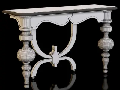 Cyan Design Lacroix Console Table 3D model