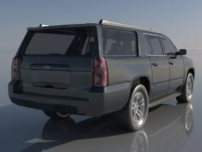 Chevrolet Suburban 12th Gen  3D print model