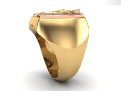 Horse Ring 3D print model