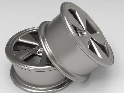 Muscle Rim Low-poly 3D model