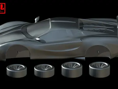 Mitsuoka Orochi Coupe 2006-2014 3D print model