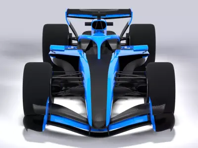 FX26 F1 2026 Car Concept 3D model