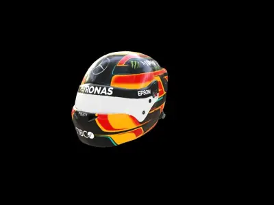 Stoffel Vandoorne Helmet 3D model