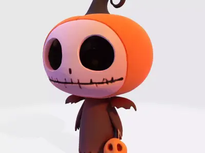 cute spooky creature for 3D print 3D print model