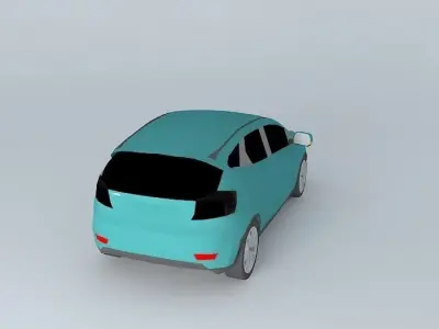 Onyx chevrolet spark Free 3D model