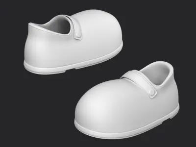 Shoes  cartoon 3D model