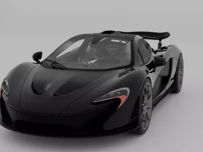 McLaren P1 3D model