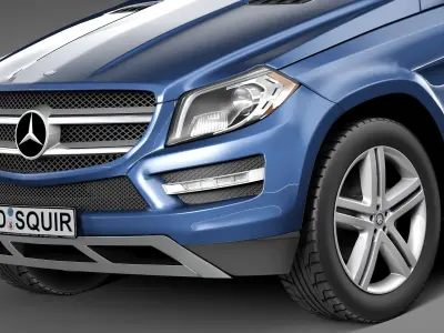 Mercedes-Benz GL 2013 3D model