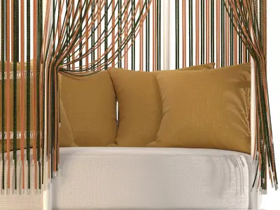 Lounge Bed Oasi 3D model