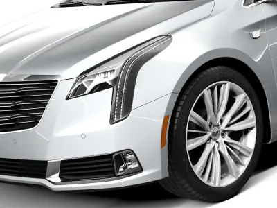 Cadillac XTS 2018 3D model