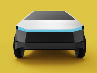 Tesla CyberTruck 3D Model Cyber Truck 3D model