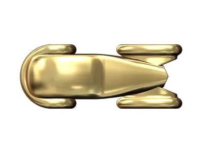 Bugatti Atlantic Coupe 57sc automotive sculpture art relief 3D print model