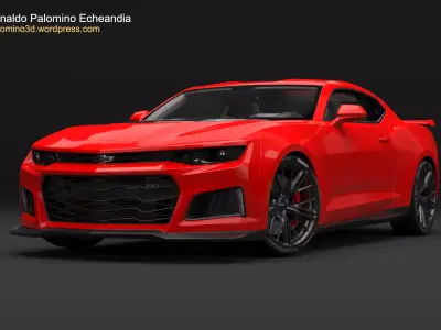 Chevrolet Camaro ZL1 2017 3D model