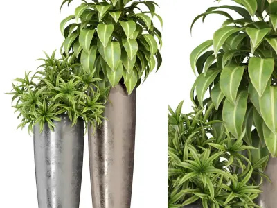 Plants collection 283 Fleurami ROYAL  3D model
