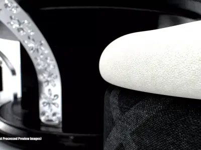 Round Table Set 02 3D model