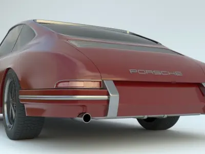 Porsche 911 1967 3D model