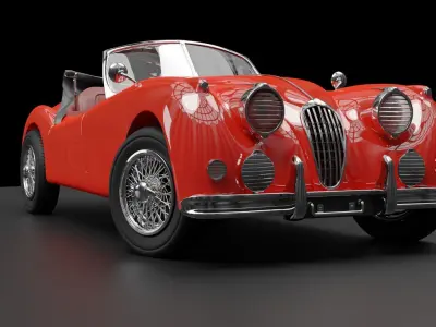 Jaguar X140 3D model