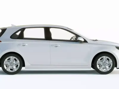 Hyundai i30 Hatchback 2021 3D model