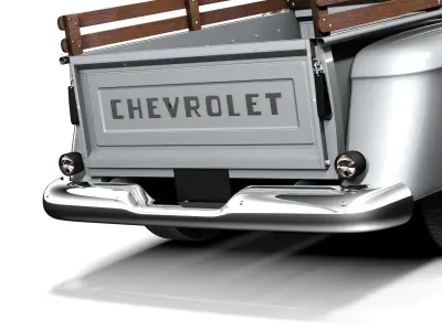Chevrolet pickup 1957 3D model