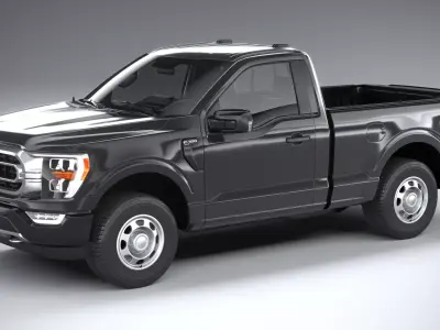 F150 Base 2022 3D model