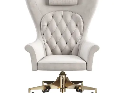 YORK SWIVEL ARMCHAIR by Visionnaire 3D model
