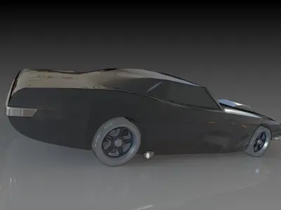 Dodge Challenger Free 3D print model