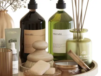 Bathroom Accessories-02 3D model