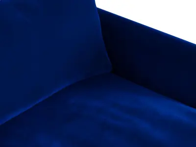 Velvet Loveseat Sofa 3D model