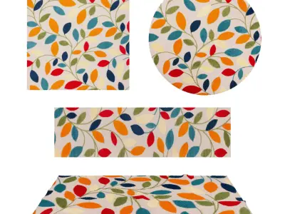 Rugs No 424 Low-poly 3D model