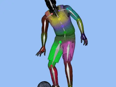 3D rigged Malcolm Brogdon Boston Celtics NBA 3D model