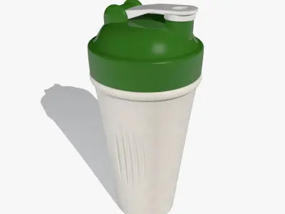 Green Sports Shaker Cup 3D model