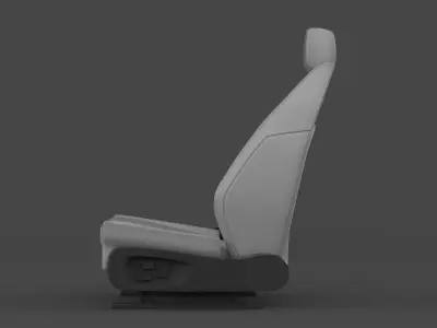 Car Seat 3D model