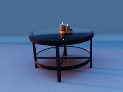 small table Free 3D model