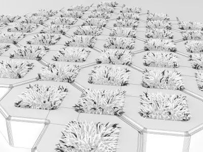 Grass Pavers 2 3D model