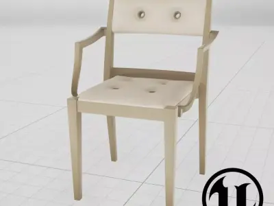 Dedon Play Chair UE4 3D model
