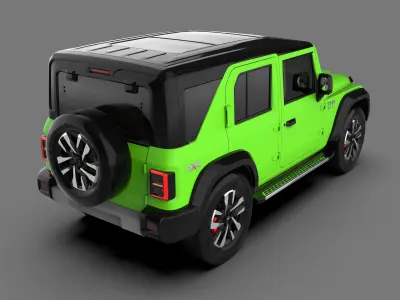 Mahindra Thar ROXX 2025 3D model