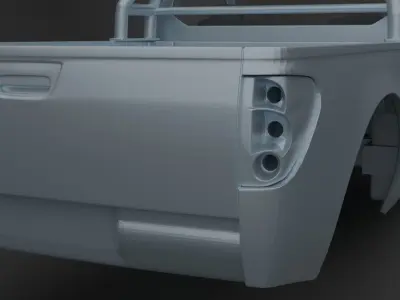 3D Print Model Mitsubishi Triton L200 3D print model