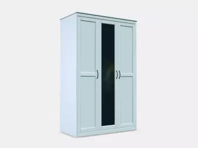 SONGESAND Wardrobe 2 Low-poly 3D model