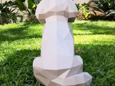 Maltese papercraft model 3D model