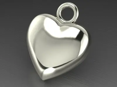 Heart3 Pendants 3D print model