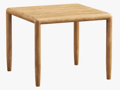 Brown Jordan Maldives coffee tables 2 options 3D model