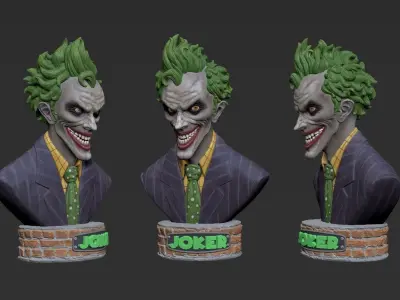 Joker 3D printer 3D model