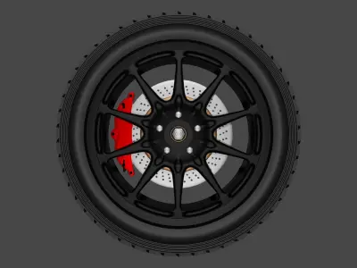 Sport Wheels  3D model