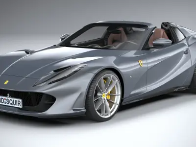 Ferrari 812 GTS 2020 3D model