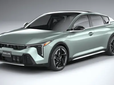 Kia K4 2025 3D model