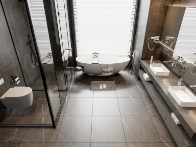 Bathroom 88 3D model