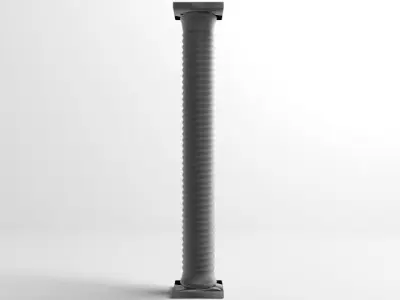 Pillar Round 3 3D model