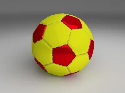 Classic Football 3D model