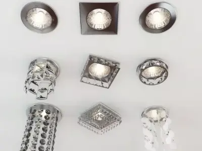 Spot Lights 3D model