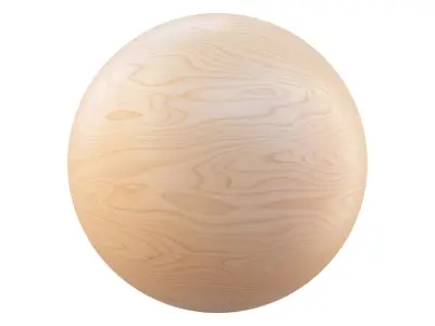 Birch Plywood veneer texture 3D model